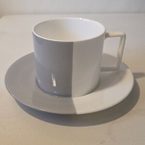 Tiffany & Co. White and Gray Mug